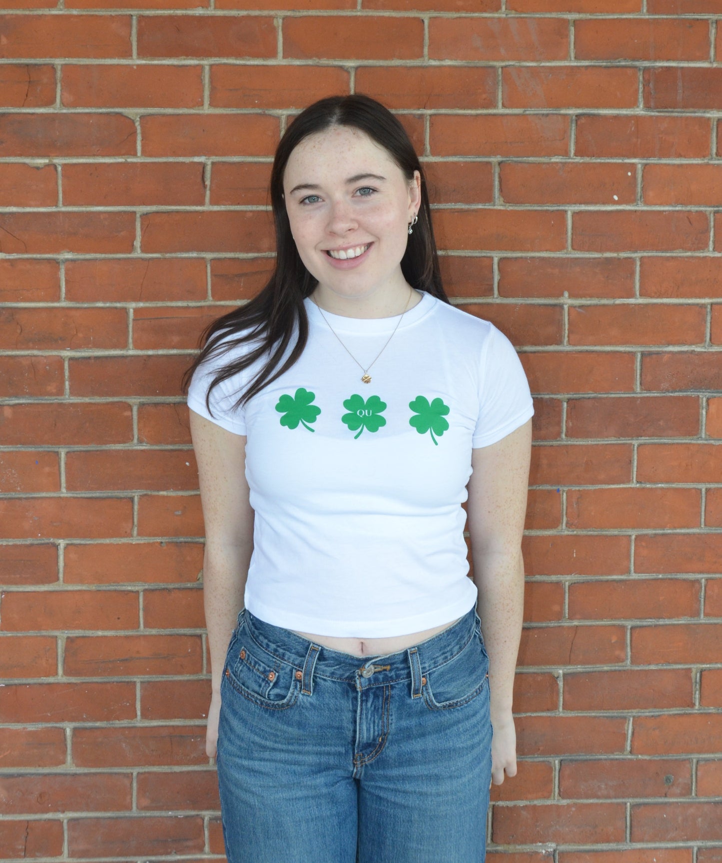 Clover QU Baby Tee