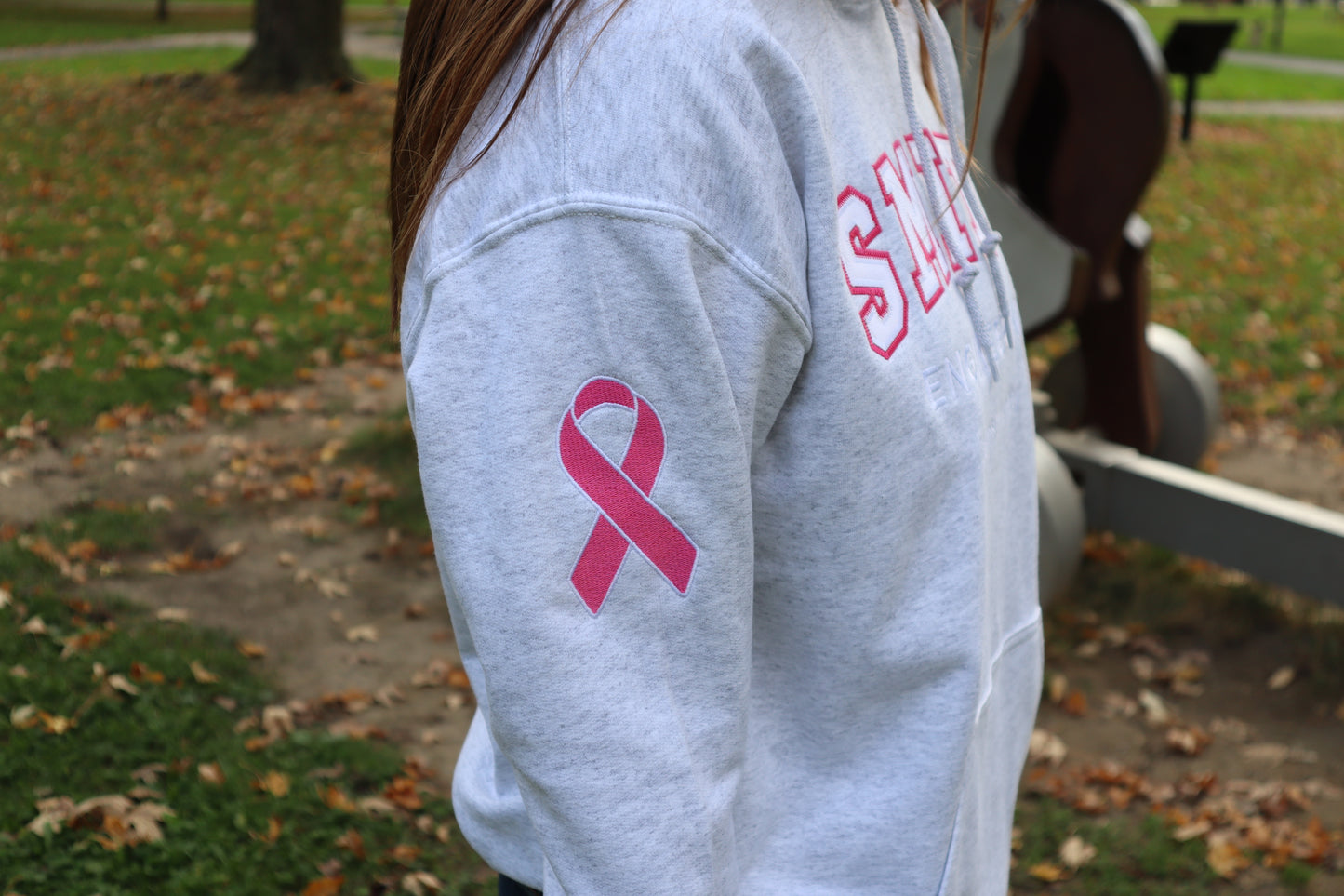 Pink Smith Engineering Twill Hoodie - Breast Cancer Awareness