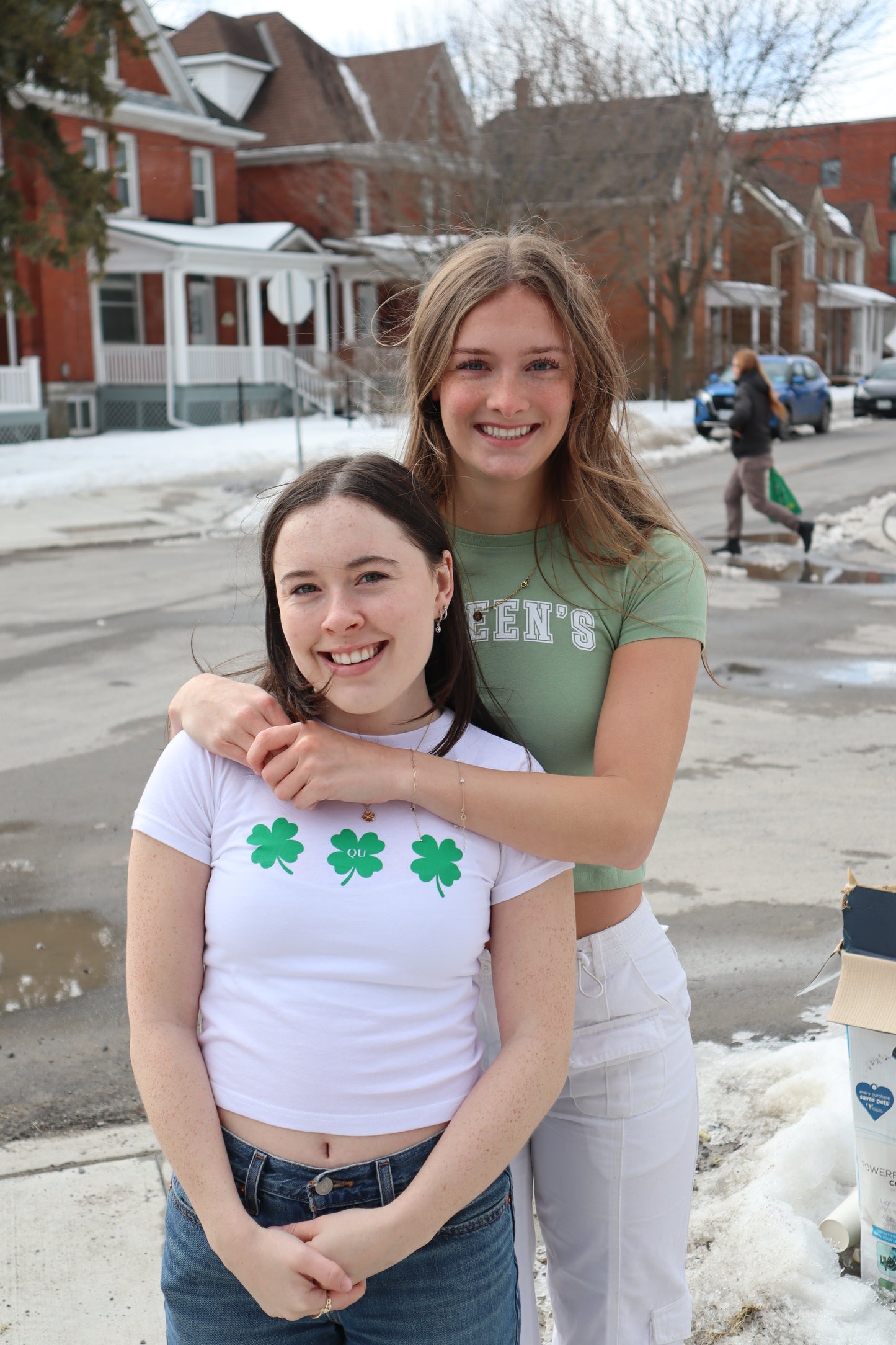 Clover QU Baby Tee