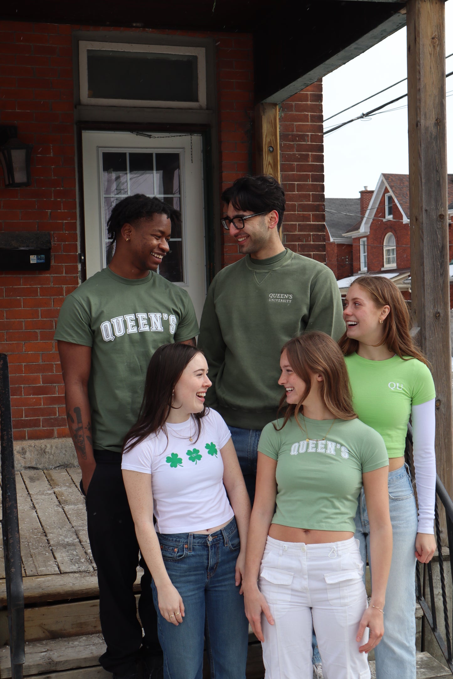 Sage Green Queen's Baby Tee